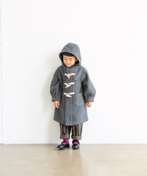 専用出品⭐️⭐️⭐️ フード付きダッフルコート（グレー・カーキ） LOWRYS FARM（ローリーズファーム）の「Wフェイスダッフルコート