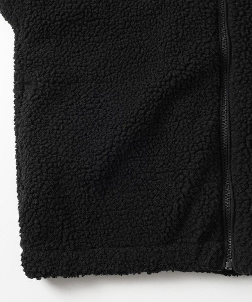 MILKFED.(ミルクフェド)の「SLEEVE LOGO HOODED JACKET(ブルゾン・レディース・ホワイト/ベージュ/レッド/ブラック/ライトグリーン・M/S)」の7枚目の写真