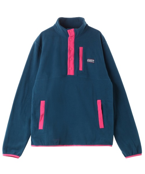 Quiksilver(クイックシルバー)の「NO DESTINATION 2 HAL/クイックシルバープルオーバーフリース(その他トップス・メンズ・ホワイト/ブラック/ネイビー・MEDIUM/LARGE/SMALL)」の3枚目の写真
