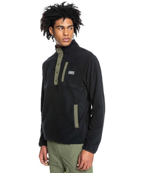 Quiksilver(クイックシルバー)の「NO DESTINATION 2 HAL/クイックシルバープルオーバーフリース(その他トップス・メンズ・ホワイト/ブラック/ネイビー・MEDIUM/LARGE/SMALL)」の13枚目の写真