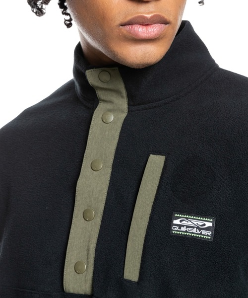 Quiksilver(クイックシルバー)の「NO DESTINATION 2 HAL/クイックシルバープルオーバーフリース(その他トップス・メンズ・ホワイト/ブラック/ネイビー・MEDIUM/LARGE/SMALL)」の14枚目の写真