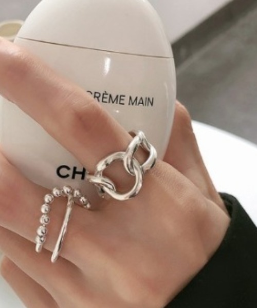 SETUP7（セットアップセブン）の「【SETUP7】フリーサイズカスタムリング KNF（リング・レディース・シルバー・FREE）」の7枚目の写真