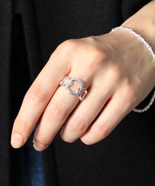 SETUP7（セットアップセブン）の「【SETUP7】フリーサイズカスタムリング KNF（リング・レディース・シルバー・FREE）」の6枚目の写真