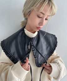 SANSeLF | 【SANSeLF】big collar　sana21a007(付け襟)