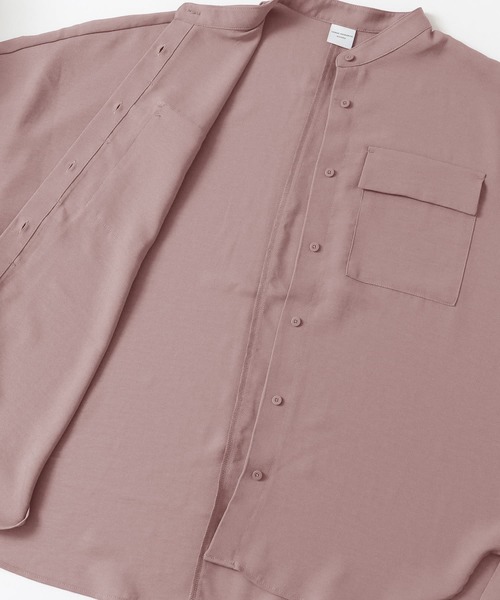 URBAN RESEARCH DOORS（アーバンリサーチドアーズ）の「ジョーゼットドルマンシャツ（シャツ/ブラウス・レディース・チャコールグレー/グレー/ピンクベージュ・ONE）」の16枚目の写真