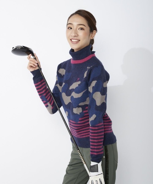 レディースクルーネックセーター ネックウォーマーセット を購入できます Op Rusty ニット セーター Fila Fila フィラ のニット セーター フィラゴルフ ネックウォーマーセット