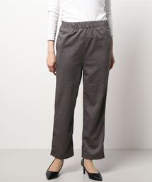 Samansa Mos2 blue | 千鳥柄カットパンツ(その他パンツ)