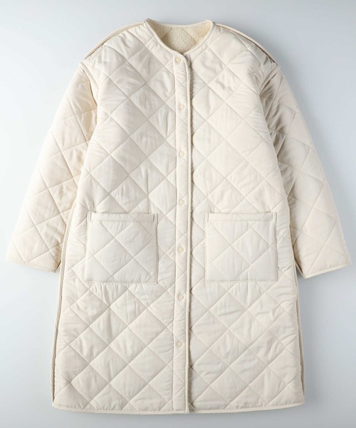 HONEYSUCKLE ROSE（ハニーサックルローズ）の「【HONEYSUCKLE ROSE】リバーシブルキルトコート（その他アウター・レディース・オフホワイト/ブラック・M/L）」の15枚目の写真