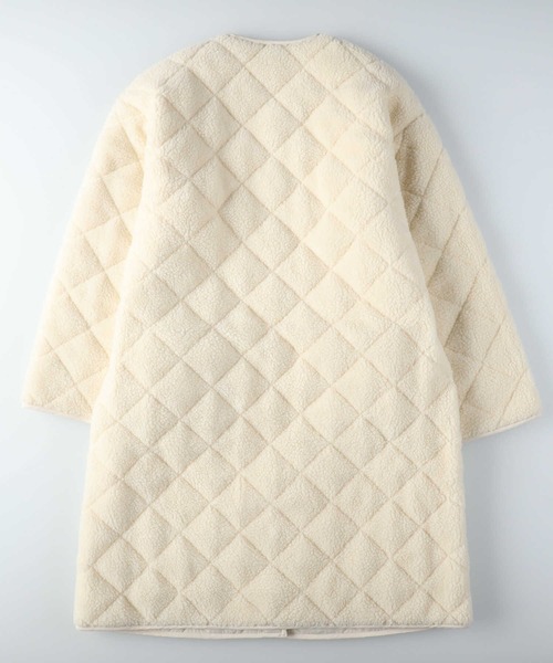 HONEYSUCKLE ROSE（ハニーサックルローズ）の「【HONEYSUCKLE ROSE】リバーシブルキルトコート（その他アウター・レディース・オフホワイト/ブラック・M/L）」の18枚目の写真