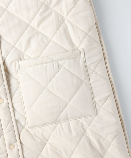 HONEYSUCKLE ROSE（ハニーサックルローズ）の「【HONEYSUCKLE ROSE】リバーシブルキルトコート（その他アウター・レディース・オフホワイト/ブラック・M/L）」の22枚目の写真