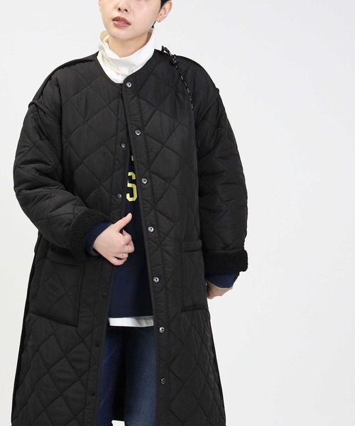 HONEYSUCKLE ROSE（ハニーサックルローズ）の「【HONEYSUCKLE ROSE】リバーシブルキルトコート（その他アウター・レディース・オフホワイト/ブラック・M/L）」の12枚目の写真