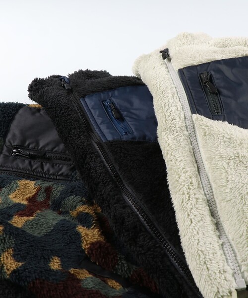 BRANSHES（ブランシェス）の「【やわらか】ボアジャケット（ブルゾン・キッズ・アイボリー/カーキオリーブ/ブラック・130/150/90/110/140/100/120）」の18枚目の写真