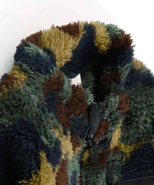 BRANSHES（ブランシェス）の「【やわらか】ボアジャケット（ブルゾン・キッズ・アイボリー/カーキオリーブ/ブラック・130/150/90/110/140/100/120）」の17枚目の写真