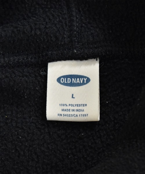 OLD NAVY（オールドネイビー）の「【ヴィンテージ古着】OLD NAVY/オールドネイビー フリース パーカー（パーカー・メンズ・ブラック・LARGE）」の3枚目の写真