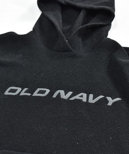 OLD NAVY（オールドネイビー）の「【ヴィンテージ古着】OLD NAVY/オールドネイビー フリース パーカー（パーカー・メンズ・ブラック・LARGE）」の4枚目の写真