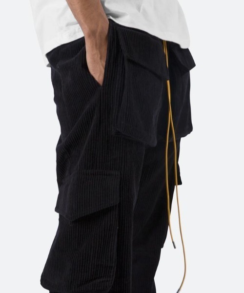 mnml(ミニマル)の「mnml/ミニマル/コーデュロイスナップカーゴパンツ/CorduroySnapCargoPants(21ML-AW593P)(カーゴパンツ・メンズ・ブラック/オリーブ・SMALL/MEDIUM/LARGE/X-LARGE)」の11枚目の写真