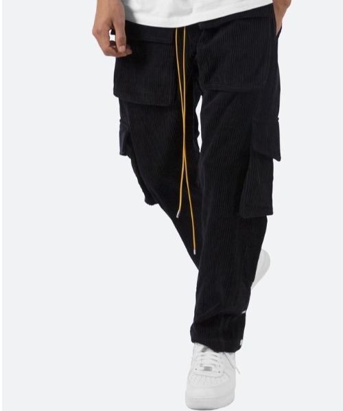mnml(ミニマル)の「mnml/ミニマル/コーデュロイスナップカーゴパンツ/CorduroySnapCargoPants(21ML-AW593P)(カーゴパンツ・メンズ・ブラック/オリーブ・SMALL/MEDIUM/LARGE/X-LARGE)」の9枚目の写真