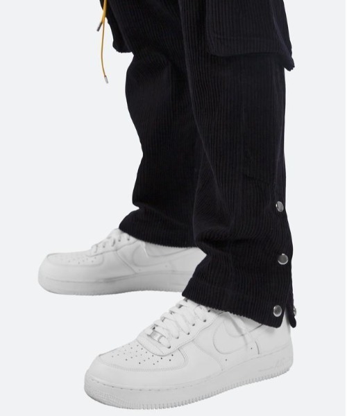 mnml(ミニマル)の「mnml/ミニマル/コーデュロイスナップカーゴパンツ/CorduroySnapCargoPants(21ML-AW593P)(カーゴパンツ・メンズ・ブラック/オリーブ・SMALL/MEDIUM/LARGE/X-LARGE)」の13枚目の写真