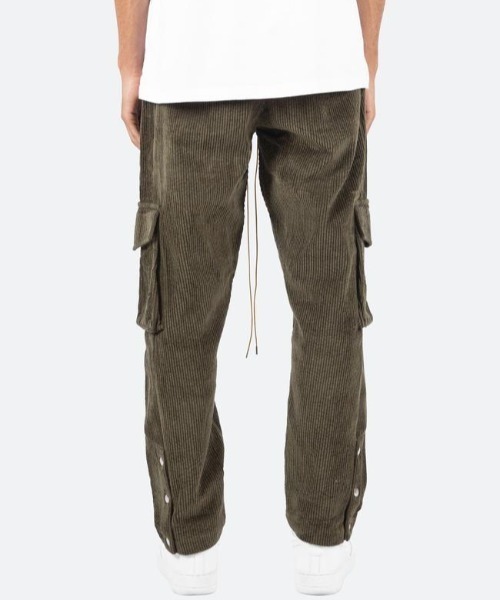 mnml（ミニマル）の「mnml/ミニマル/コーデュロイスナップカーゴパンツ