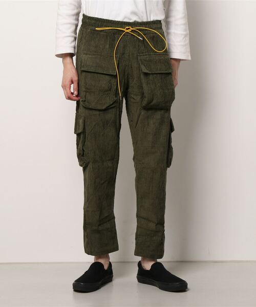 mnml（ミニマル）の「mnml/ミニマル/コーデュロイスナップカーゴ