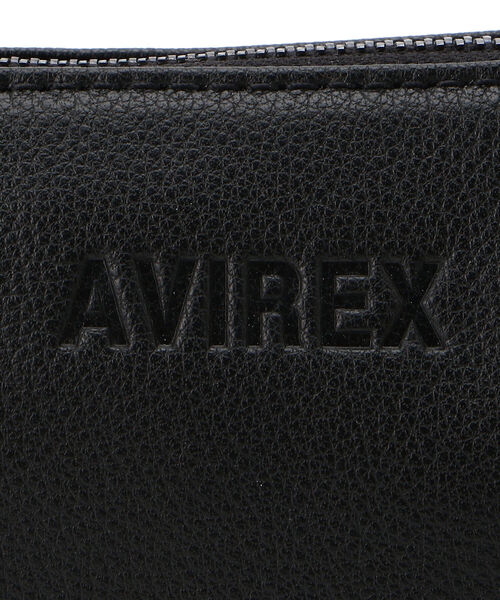 AVIREX(アヴィレックス)の「【直営店限定】COW LEATHER POUCH/ カウレザーポーチ(ポーチ・レディース・ブラック・FREE)」の15枚目の写真