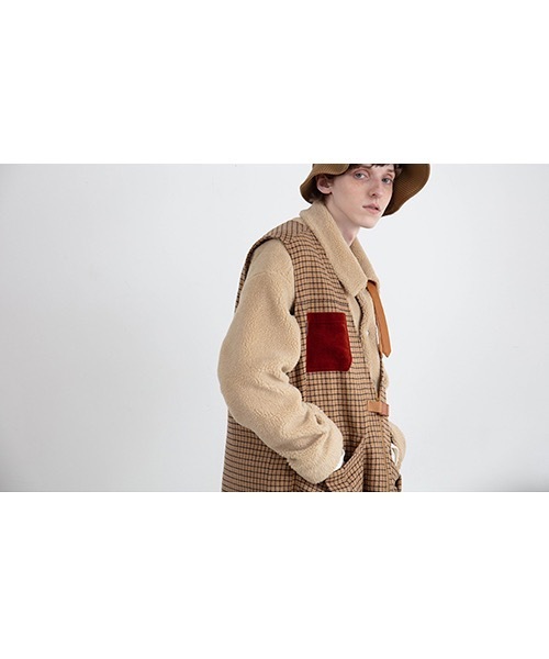 MIXSEVEN（ミックスセブン）の「【MIX SEVEN】Leather Stitch Boa 