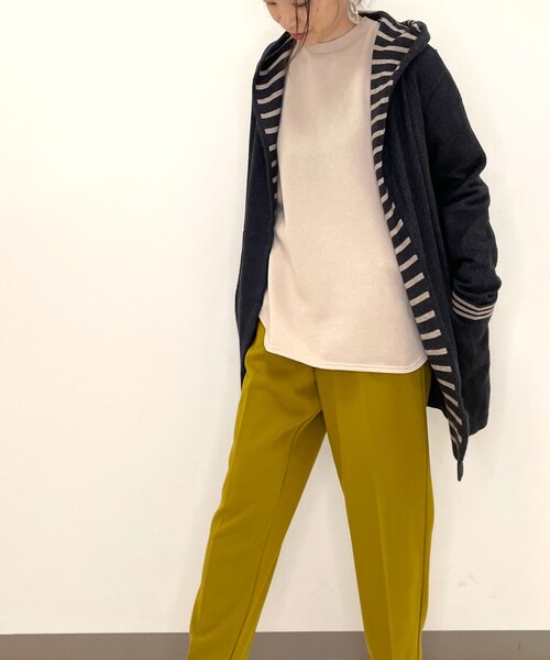 DRESKIP(ドレスキップ)の「◆お袖ぽわんと裏起毛大人スウェット(Tシャツ/カットソー・レディース・ブラック/パープル/モスグリーン/ナチュラル・02/03/04)」の19枚目の写真
