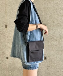 BASECONTROL（ベースコントロール）の「◆コンパクトフラップミニショルダー 撥水素材使用（ショルダーバッグ）」