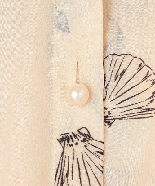 GRACE CLASS（グレースクラス）の「シェルモチーフフーディー（カーディガン/ボレロ・レディース・ネイビー・36）」の8枚目の写真