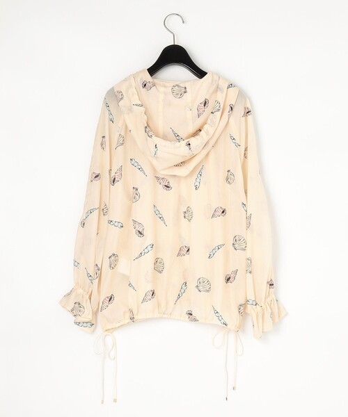 GRACE CLASS（グレースクラス）の「シェルモチーフフーディー（カーディガン/ボレロ・レディース・ネイビー・36）」の11枚目の写真