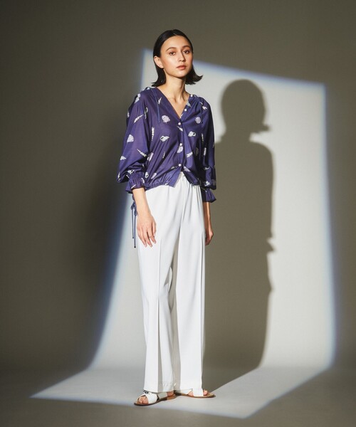 GRACE CLASS（グレースクラス）の「シェルモチーフフーディー（カーディガン/ボレロ・レディース・ネイビー・36）」の14枚目の写真