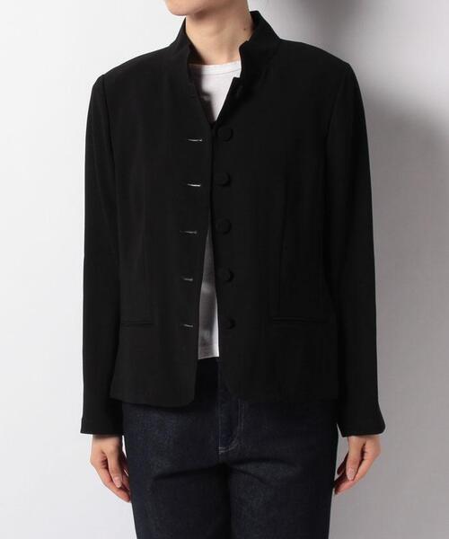 agnes b.（アニエスベー）の「U700 VESTE マオカラージャケット（ダウンジャケット/コート・レディース・ブラック・40/38/36）」の6枚目の写真