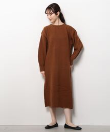 Uncut Bound | Uncut Bound(アンカットバウンド) バックツイストワンピース(ニット/セーター)