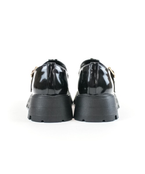 VIVIAN（ヴィヴィアン）の「厚底Ｔストラップマニッシュシューズ ZOZOTOWN+オフィシャルサイト限定商品（ドレスシューズ・レディース・ブラック/ダークブラウン/アイボリー・LL/S/M/L）」の21枚目の写真