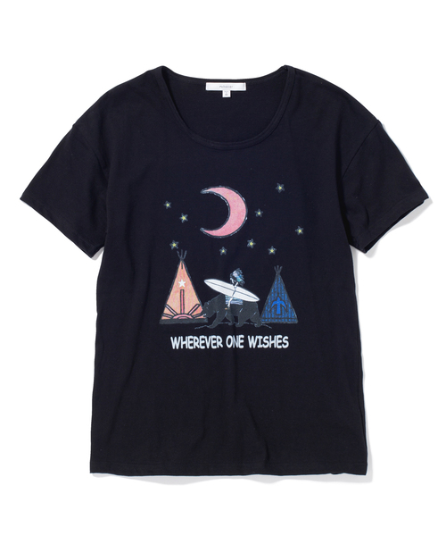 rehacer(レアセル)の「Rising(Tシャツ/カットソー・メンズ・ホワイト/ブラック/チャコールグレー/ネイビー/ブルーグリーン/ワインレッド・MEDIUM/SMALL/LARGE/X-LARGE)」の3枚目の写真
