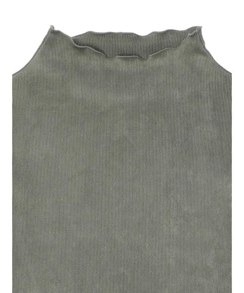 Sugar spoon（シュガースプーン）の「・SUGAR SPOON モールリブハイネック＊（Tシャツ/カットソー・レディース・ベージュ/グレー/グリーン/アイボリー・FREE）」の21枚目の写真