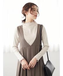 Sugar spoon | ・SUGAR SPOON モールリブハイネック＊(Tシャツ/カットソー)