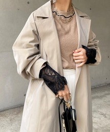 DouDou | ステンカラーコート(ステンカラーコート)