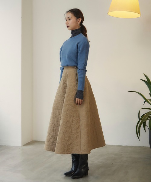 RANDEBOO（ランデブー）の「Classic soft knit（ニット/セーター・レディース・ライトグレー系/ピンク/ブルー・FREE）」の20枚目の写真