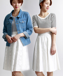 WEGO | WEGO/レースリバーシブルスカート(スカート)