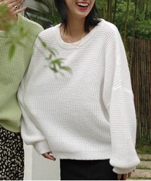 NiiNa（ニーナ）の「【NiiNa】ラウンドネックニット（ニット/セーター）」