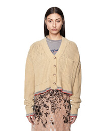 DIESEL | レディース カーディガン ニット トップス ルーズフィット(カーディガン/ボレロ)