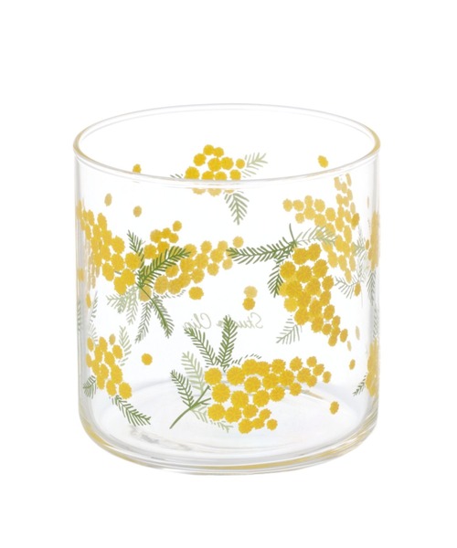 studio CLIP(スタディオクリップ)の「ミモザグラス(グラス/マグカップ/タンブラー・レディース・パープル/イエロー/ブルー/ホワイト・FREE)」の6枚目の写真