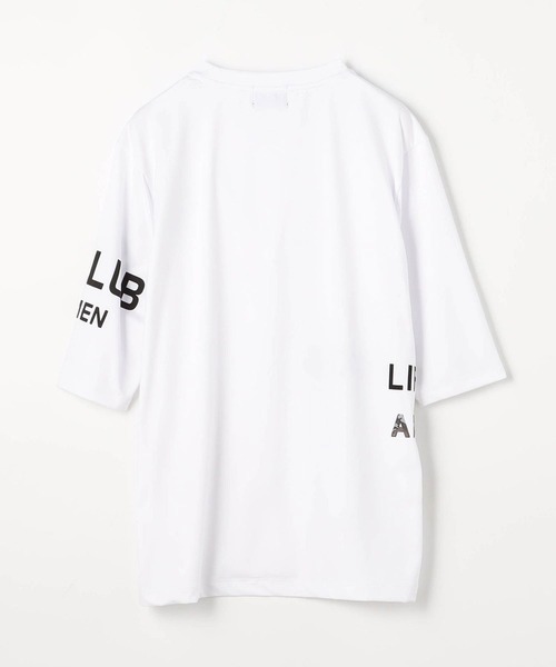 NICOLE CLUB FOR MEN（ニコルクラブフォーメン）の「ロゴプリント　５分袖Ｔシャツ（Tシャツ/カットソー・メンズ・ホワイト/ブラック/ネイビー/シルバーグレー/テラコッタ・MEDIUM/LARGE/X-LARGE）」の8枚目の写真