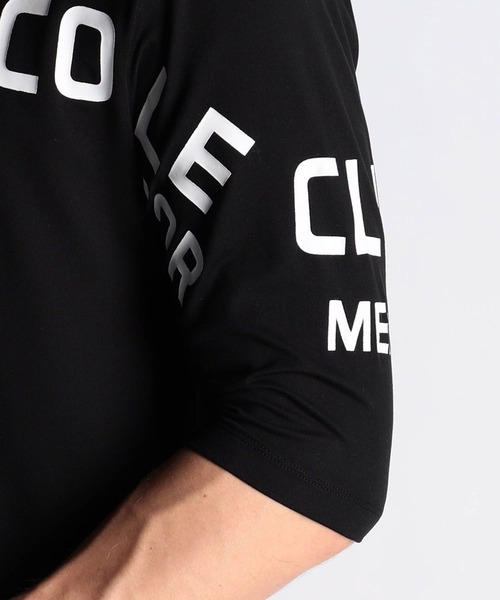 NICOLE CLUB FOR MEN（ニコルクラブフォーメン）の「ロゴプリント　５分袖Ｔシャツ（Tシャツ/カットソー・メンズ・ホワイト/ブラック/ネイビー/シルバーグレー/テラコッタ・MEDIUM/LARGE/X-LARGE）」の18枚目の写真