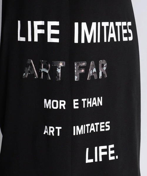 NICOLE CLUB FOR MEN（ニコルクラブフォーメン）の「ロゴプリント　５分袖Ｔシャツ（Tシャツ/カットソー・メンズ・ホワイト/ブラック/ネイビー/シルバーグレー/テラコッタ・MEDIUM/LARGE/X-LARGE）」の22枚目の写真