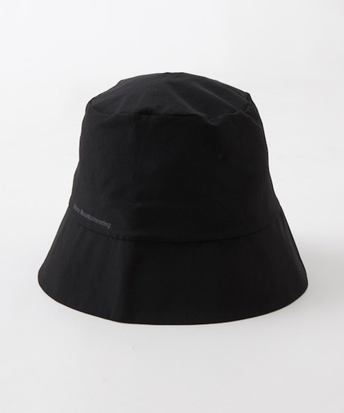 WHITE MOUNTAINEERING(ホワイトマウンテニアリング)の「White Mountaineering STRETCHED BUCKET HAT (WM2271807)(ハット・メンズ・ブラック/ベージュ・FREE)」の2枚目の写真