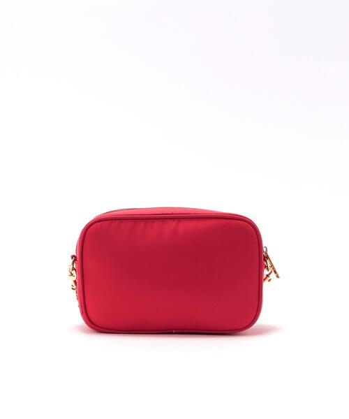 To b. by agnes b.（トゥービーバイアニエスベー）の「WS70 POCHETTE ポシェット（ショルダーバッグ・レディース・レッド・FREE）」の4枚目の写真