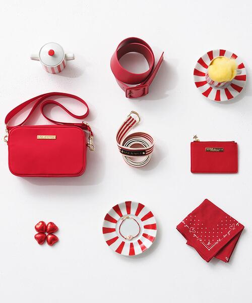 To b. by agnes b.（トゥービーバイアニエスベー）の「WS70 POCHETTE ポシェット（ショルダーバッグ・レディース・レッド・FREE）」の10枚目の写真