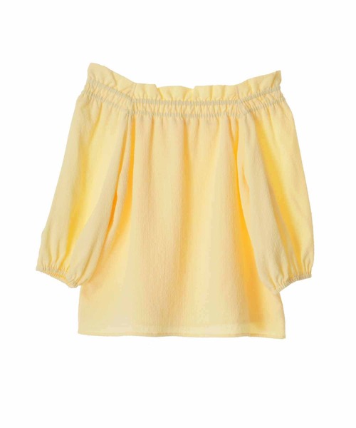 31 Sons de mode(トランテアン ソン ドゥ モード)の「ボリュームスリーブブラウス(シャツ/ブラウス・レディース・オフホワイト/イエロー・36)」の18枚目の写真
